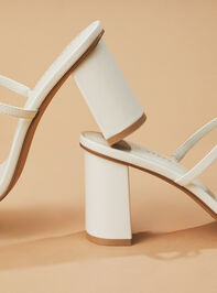 Wendy Double Bow Kitten Heels Detail 3 - TULLABEE