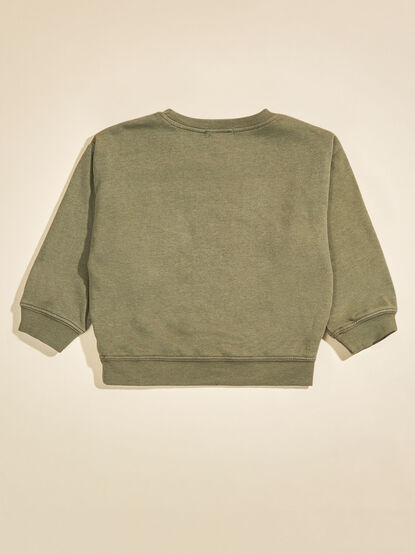 Mini Checkered Smiley Sweatshirt - TULLABEE