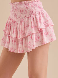 Gracelynn Smocked Skort Detail 4 - TULLABEE