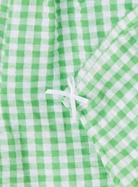 Camilla Gingham Short Detail 3 - TULLABEE