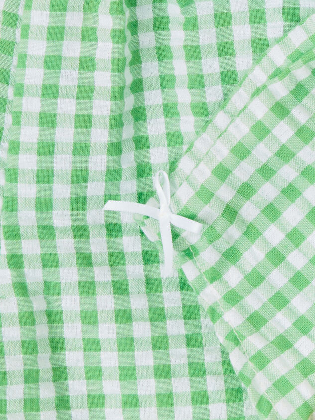 Camilla Gingham Short Detail 3 - TULLABEE