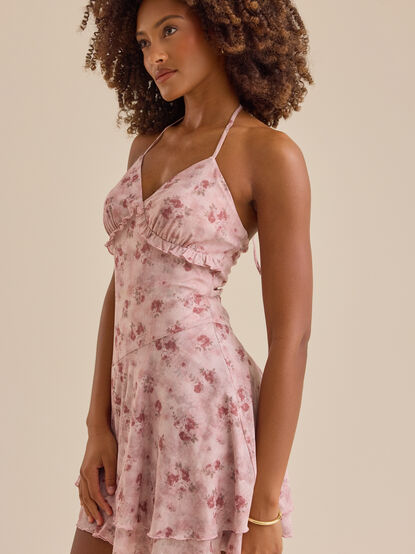 Vivi Mesh Mini Dress - TULLABEE