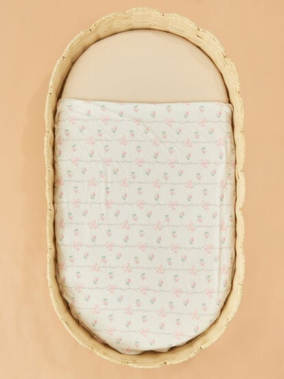 Buds & Bows Swaddle with Headband - TULLABEE