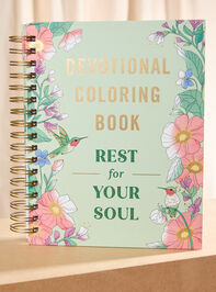 Rest For Your Soul Devotional Coloring Book - TULLABEE
