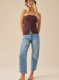 Killian Knit Tube Top Detail 2 - TULLABEE