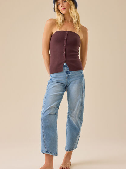 Killian Knit Tube Top - TULLABEE