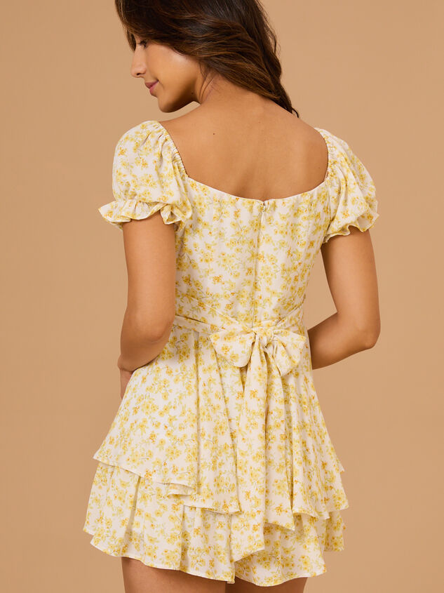 Vimzia Floral Romper Detail 2 - TULLABEE