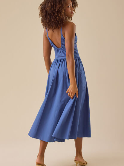 Narcie Drop Waist Maxi Dress - TULLABEE