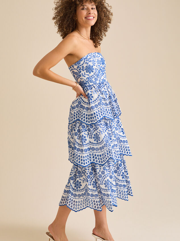 Genessa Midi Dress Detail 3 - TULLABEE