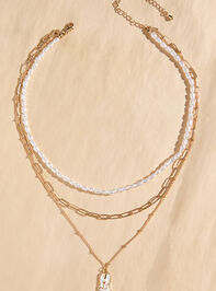 Cowboy Pearl Necklace - TULLABEE