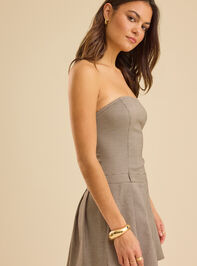 Briston Houndstooth Mini Dress Detail 4 - TULLABEE