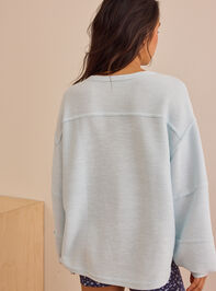 Recovery Ribbed Crewneck Detail 5 - TULLABEE
