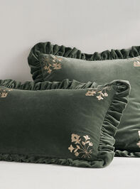 Camelia Cotton Pillow - TULLABEE