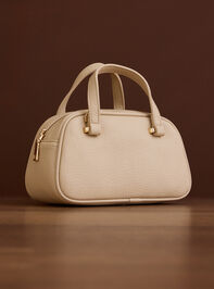 Mini Pebble Crossbody Purse Detail 2 - TULLABEE