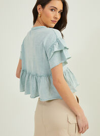 Laina Babydoll Top Detail 3 - TULLABEE