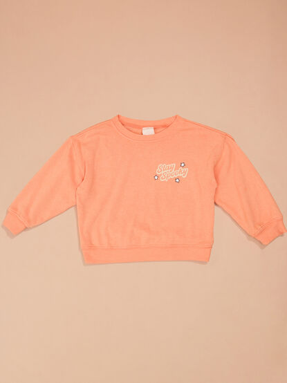 Stay Spooky Toddler Sweatshirt - TULLABEE