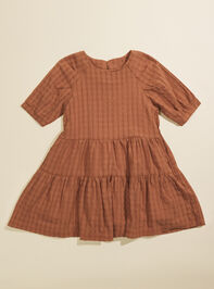 Sienna Toddler Dress by Vignette Detail 2 - TULLABEE