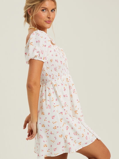Leila Floral Dress - TULLABEE