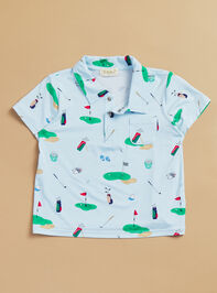 Golf Things Toddler Polo and Shorts Set - TULLABEE