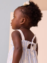 Ana Paisley Baby Dress Detail 4 - TULLABEE