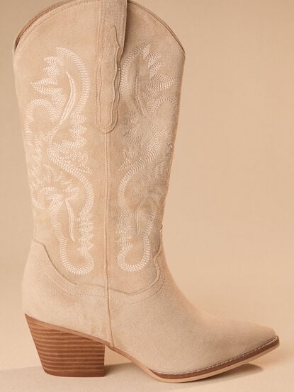 Amaya Western Boots - TULLABEE