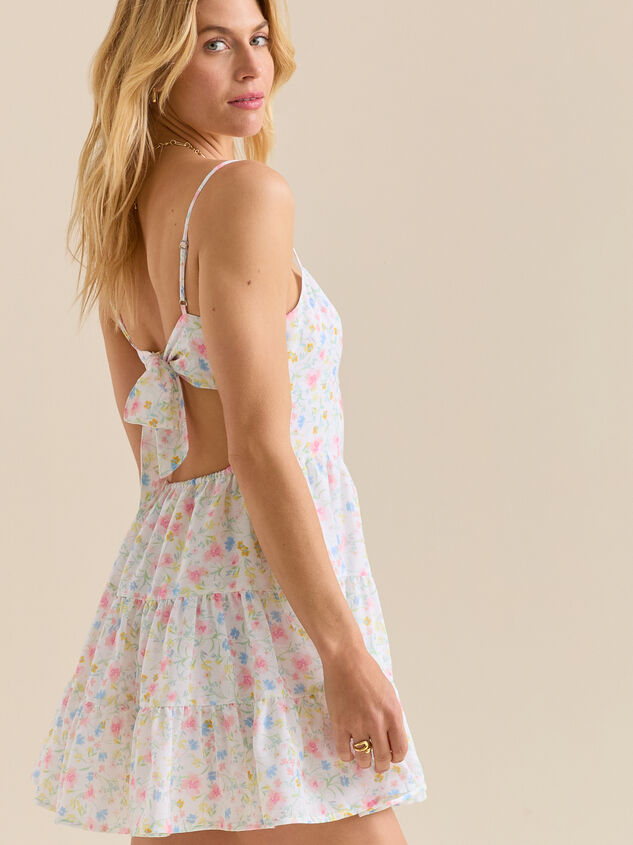 Eliza Floral Mini Dress - TULLABEE