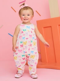 Aria Colorful Bows Tie Back Jumper - TULLABEE