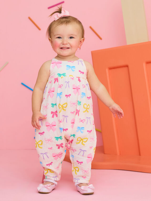 Aria Colorful Bows Tie Back Jumper - TULLABEE