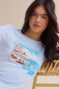 Bethany Postcard Baby Tee Detail 3 - Altar'd State