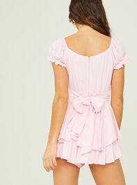 Haisley Double Layered Romper Detail 2 - TULLABEE