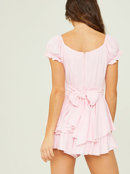 Haisley Double Layered Romper - TULLABEE