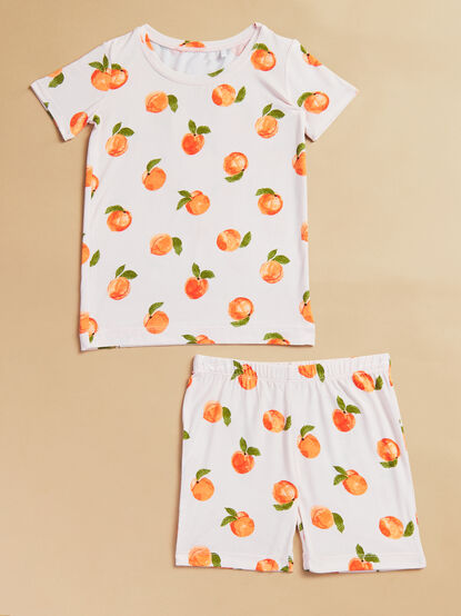 Sugar Peach Lounge Set - TULLABEE