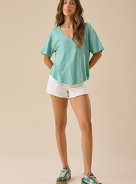 Bailee Basic Tee Detail 2 - TULLABEE