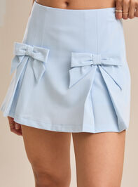 Florence Bow Mini Skort Detail 2 - TULLABEE