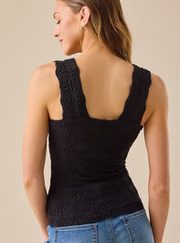 Blaire Seamless Floral Cami Detail 4 - TULLABEE