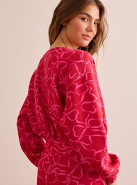 Super Soft Bow Sweatshirt Detail 4 - TULLABEE