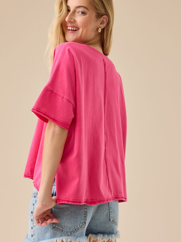 Adele Dolman Tee Detail 4 - TULLABEE