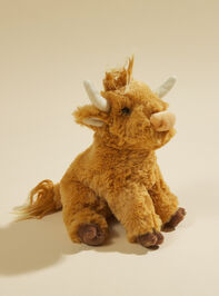 Highland Cow Plush Detail 2 - TULLABEE