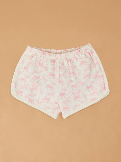 Ava Bow Toile Shorts - TULLABEE