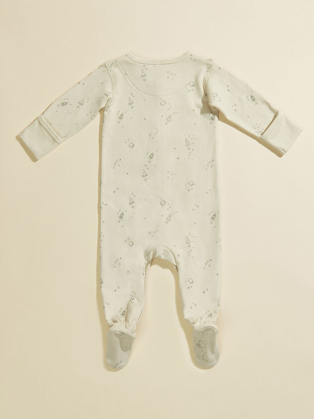 Rocket Footie by Quincy Mae Detail 2 - TULLABEE