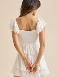 Lainey Double Layered Romper Detail 3 - TULLABEE
