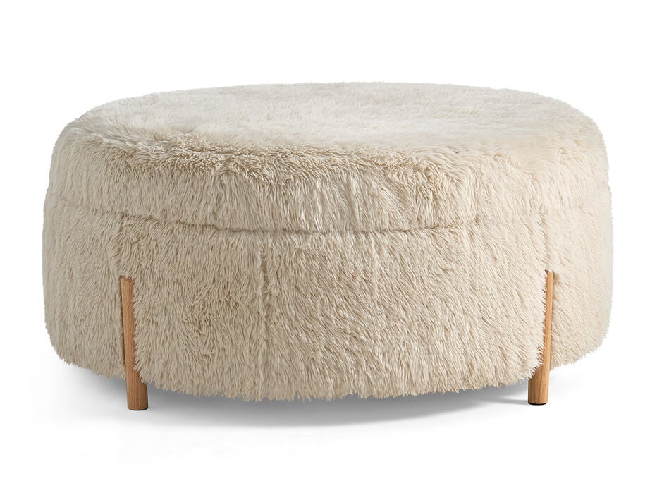 Millie Upholstered Coffee Table/Ottoman - TULLABEE - 