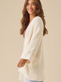 Lorelai Open Cardigan Detail 4 - TULLABEE