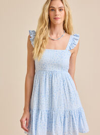 Zari Floral Mini Dress - TULLABEE