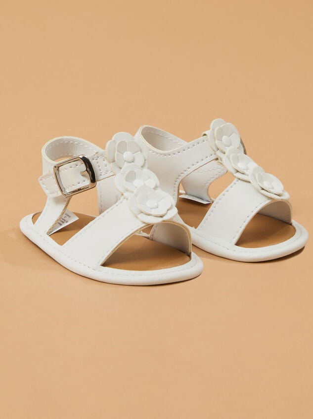 Millie Floral Sandal Detail 2 - TULLABEE