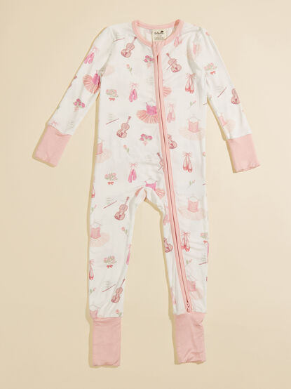 Ballerina Ruffle Sleeper - TULLABEE