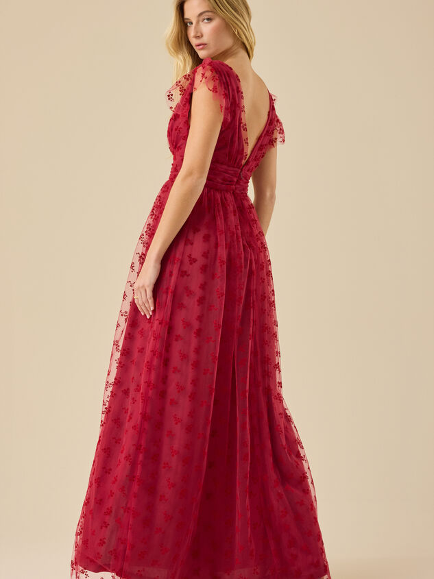 Elouise Maxi Dress Detail 5 - TULLABEE