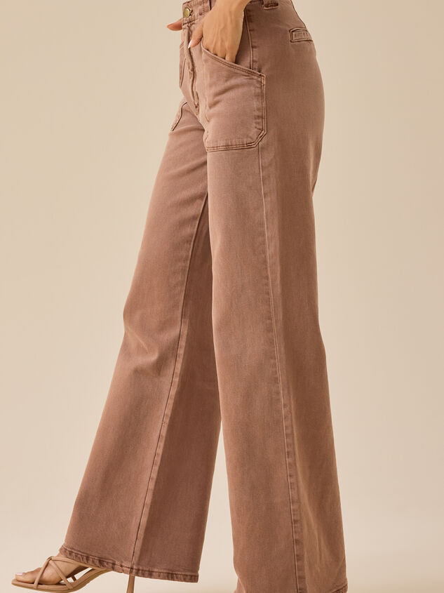 Amelia Front Pocket Pants Detail 4 - TULLABEE