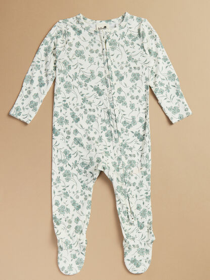 Naomi Floral Footie - TULLABEE
