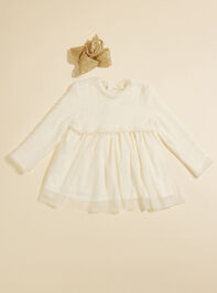 Naomi Tulle Sweater Dress Detail 2 - TULLABEE